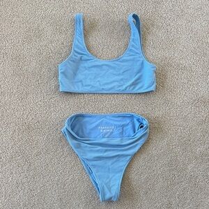 Frankie's Bikinis Sky Blue Swimwear